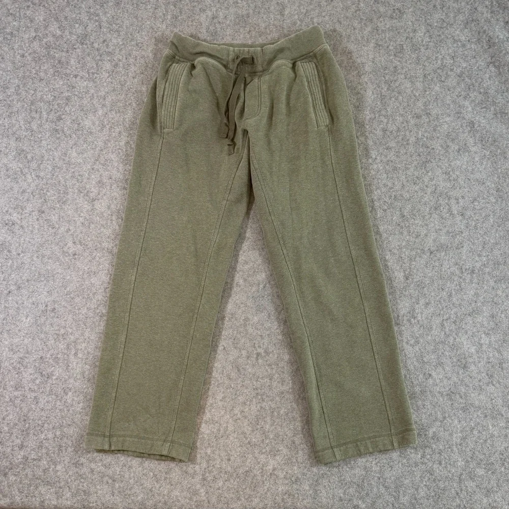 Lululemon Athletica Olive Green Straight Leg Sweatpants Men's Size Medium